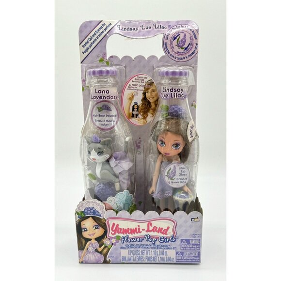 Yummi Land Flower Pop Girls MGA Entertainment Lindsay Lue Lilac Toy Hobby Doll - Picture 1 of 7